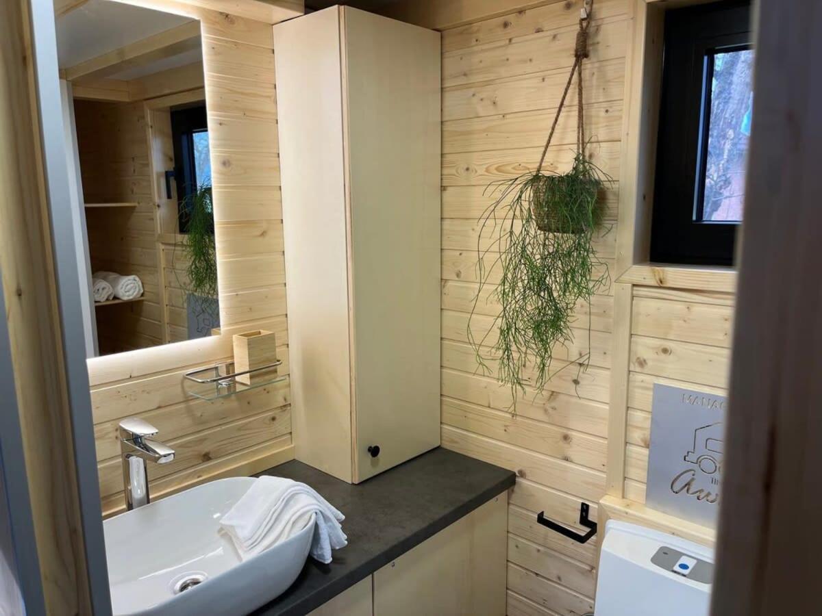 Willa Lisi Grun Tiny House By Tiny Away Sattledt Zewnętrze zdjęcie