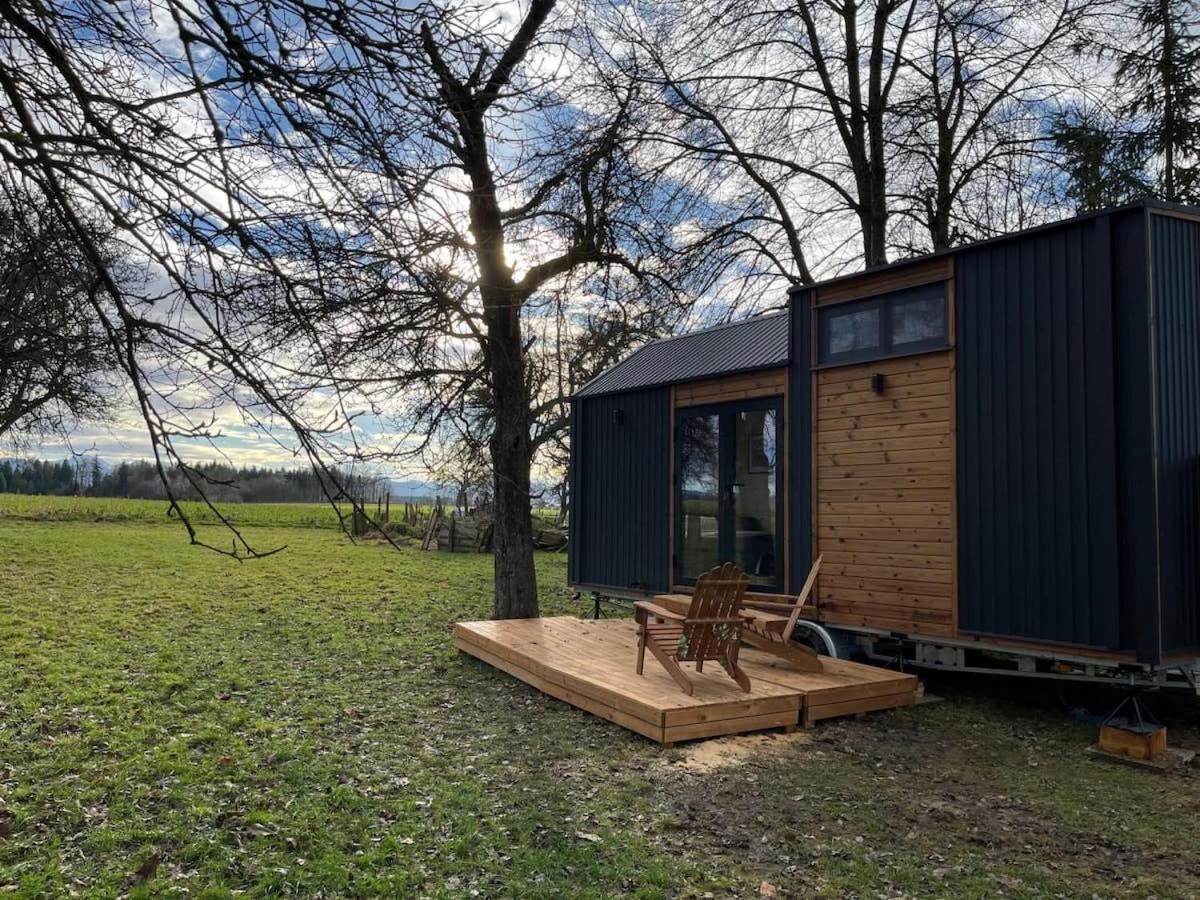 Willa Lisi Grun Tiny House By Tiny Away Sattledt Zewnętrze zdjęcie